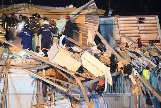 Russia Shopping Centre Collapse