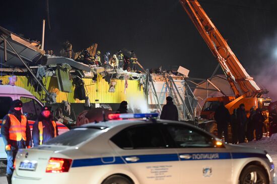 Russia Shopping Centre Collapse