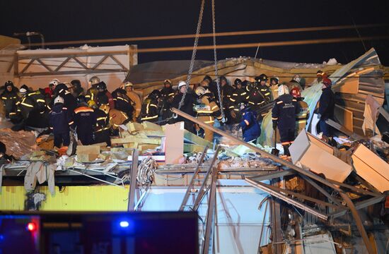 Russia Shopping Centre Collapse