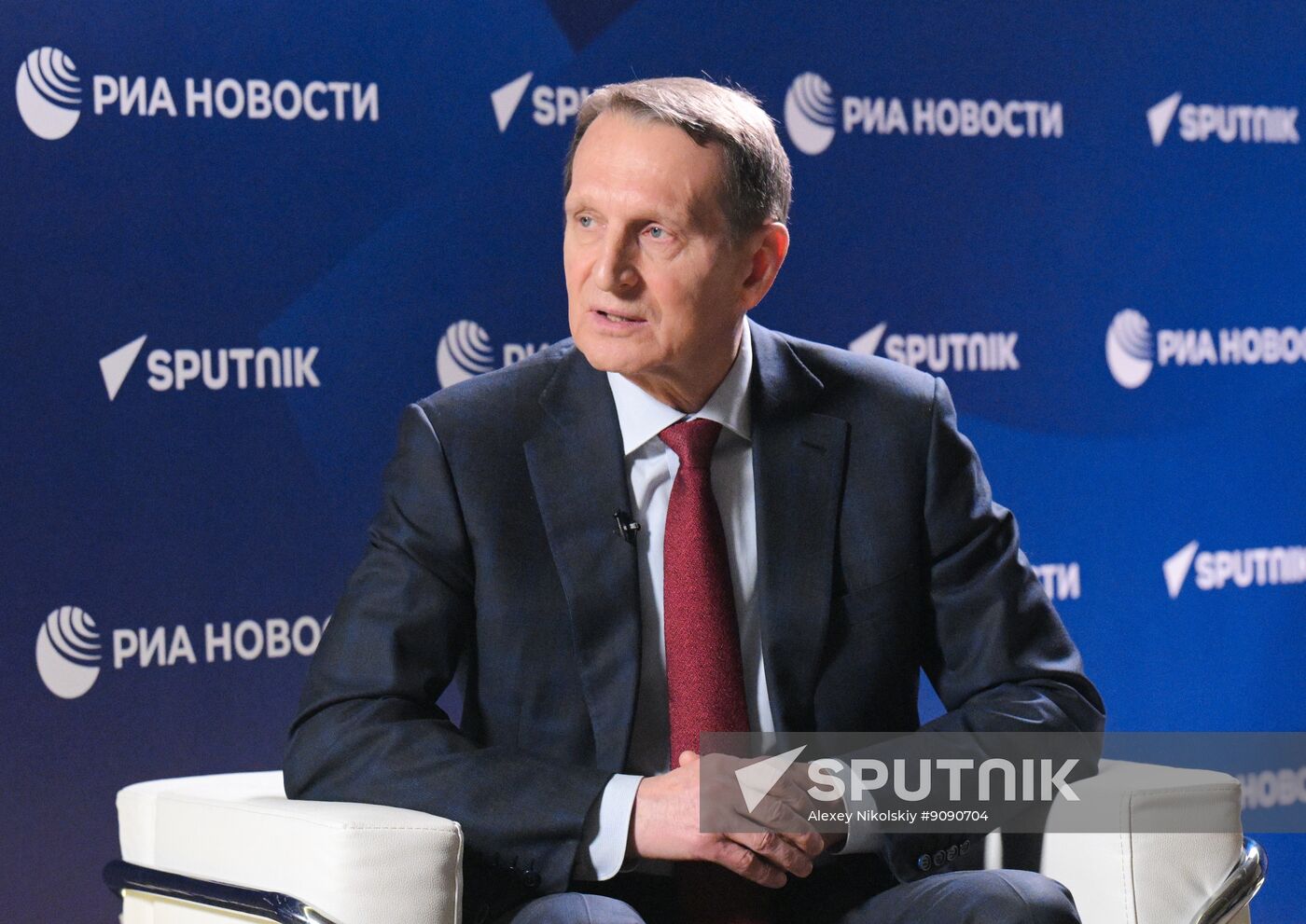 Russia Foreign Intelligence Service Director Interview