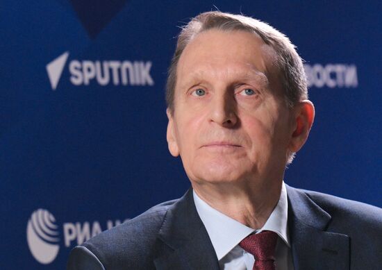 Russia Foreign Intelligence Service Director Interview