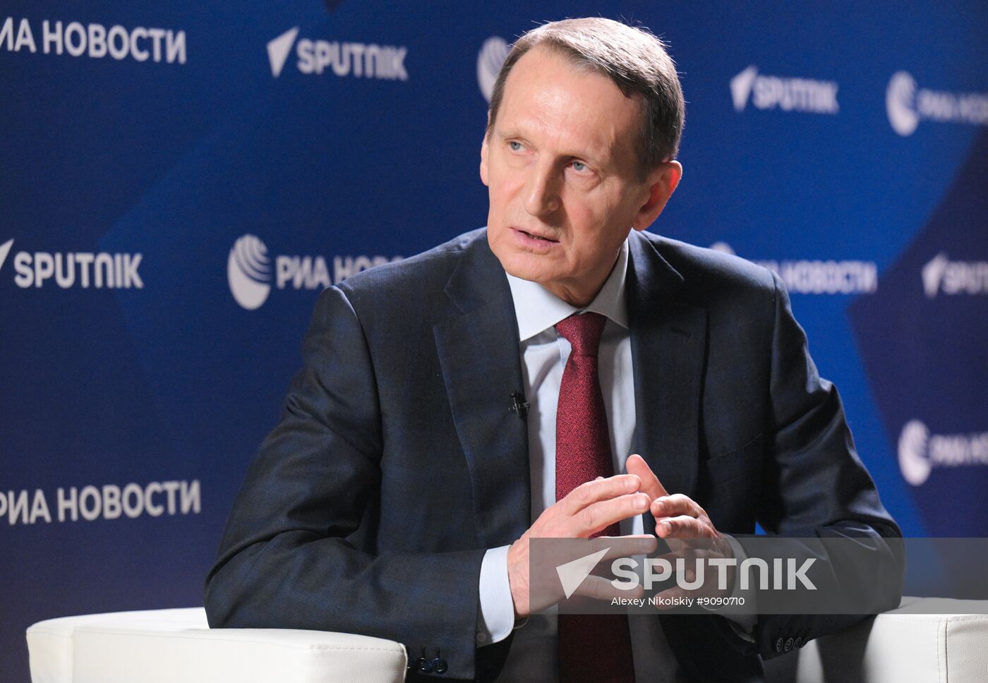 Russia Foreign Intelligence Service Director Interview