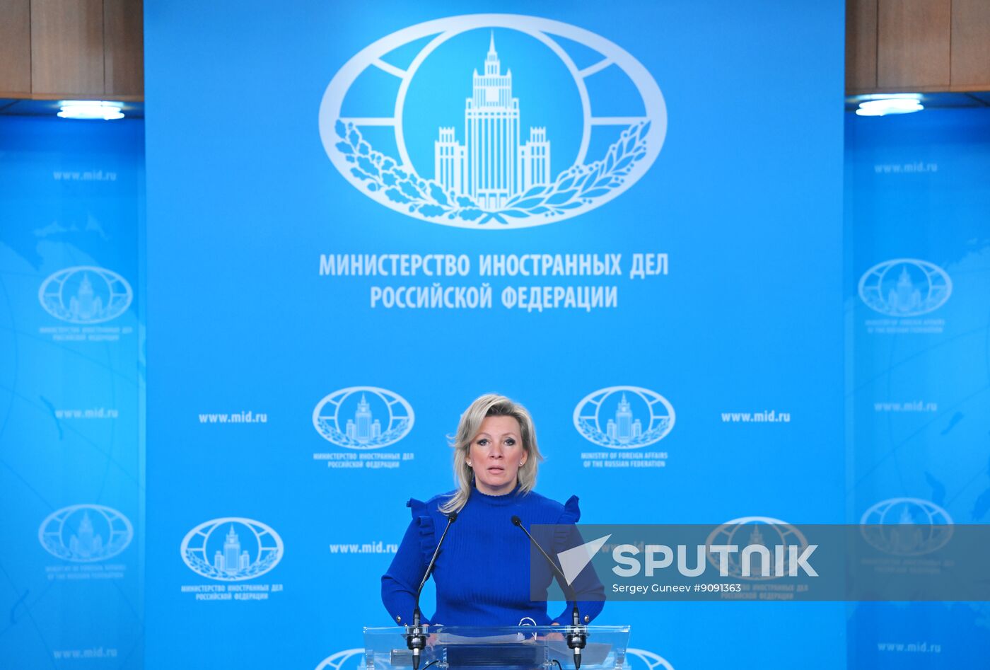 Russia Zakharova Briefing