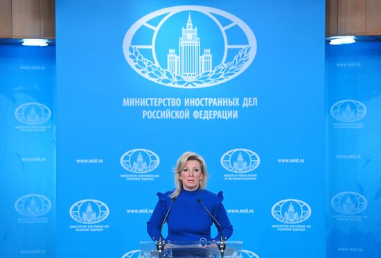 Russia Zakharova Briefing