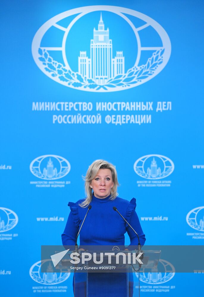 Russia Zakharova Briefing