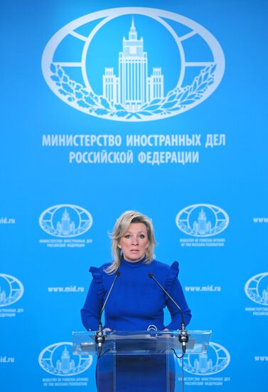 Russia Zakharova Briefing