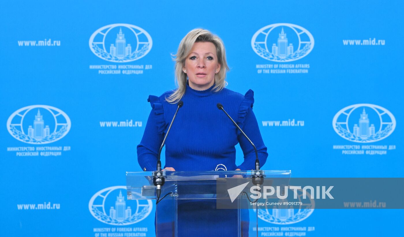 Russia Zakharova Briefing