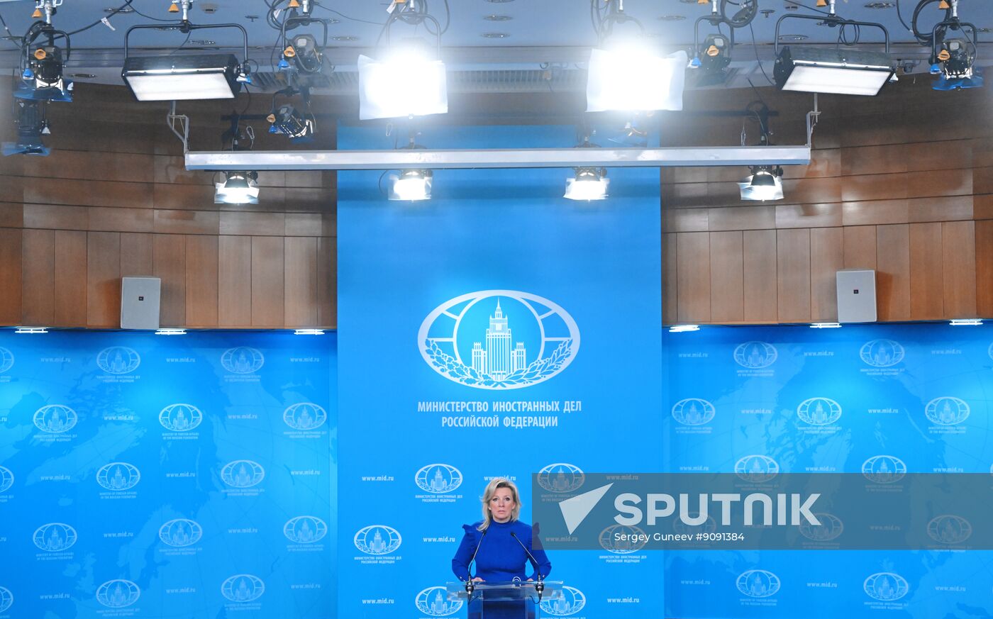 Russia Zakharova Briefing