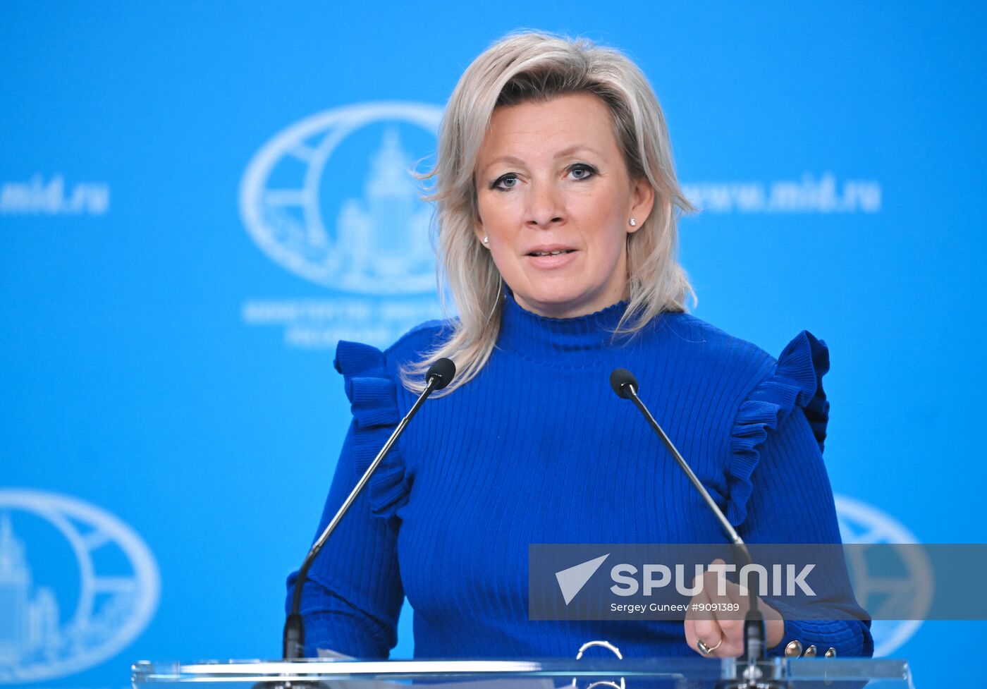 Russia Zakharova Briefing