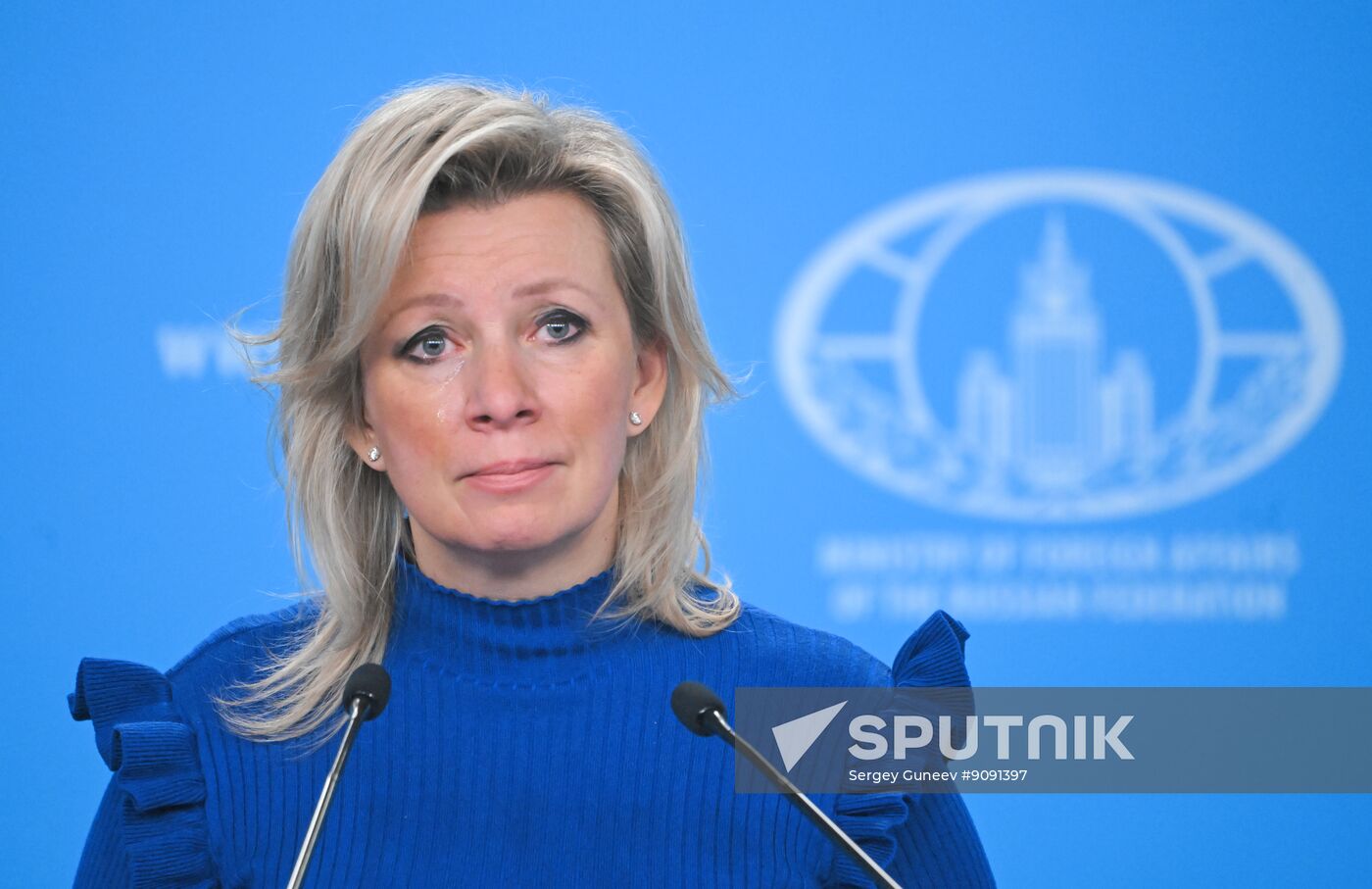 Russia Zakharova Briefing