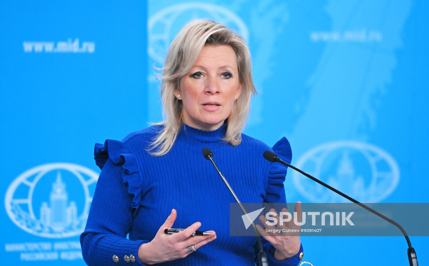 Russia Zakharova Briefing
