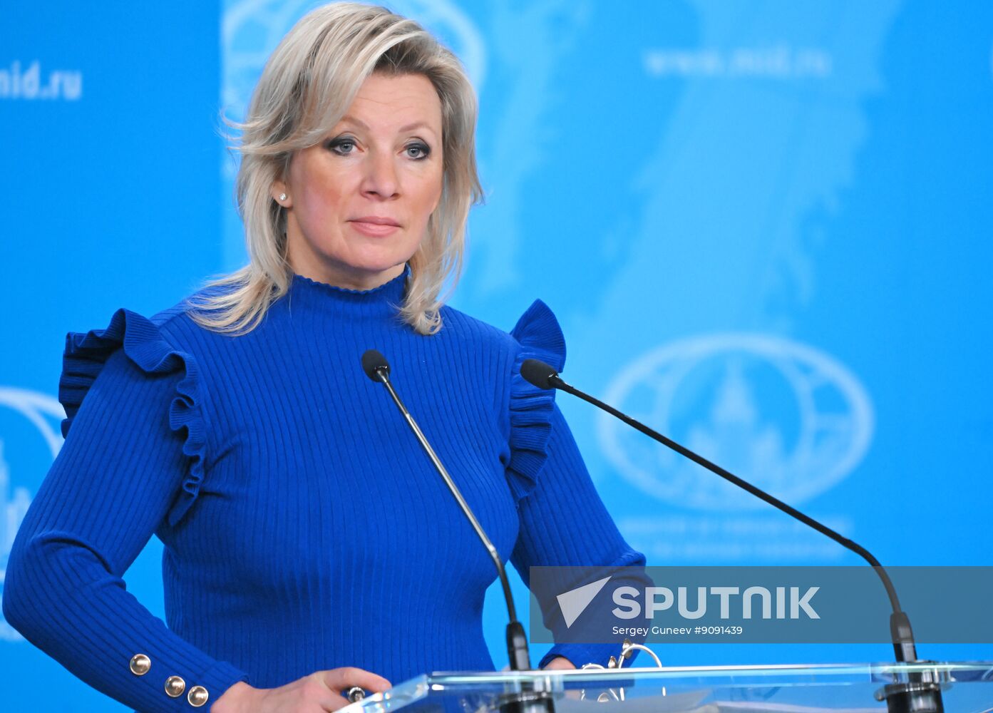 Russia Zakharova Briefing