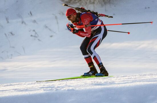 Belarus Biathlon Commonwealth Cup Men Sprint