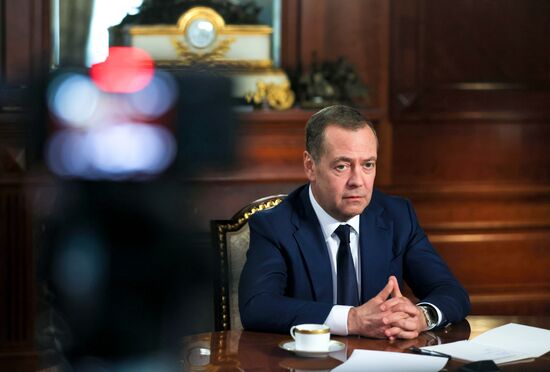 Russia Medvedev Interview
