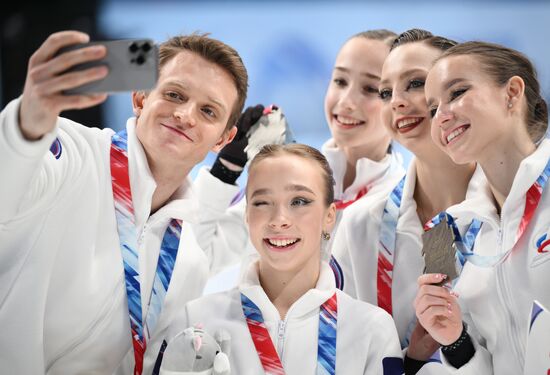 Russia Figure Skating Jumping Championships Awarding