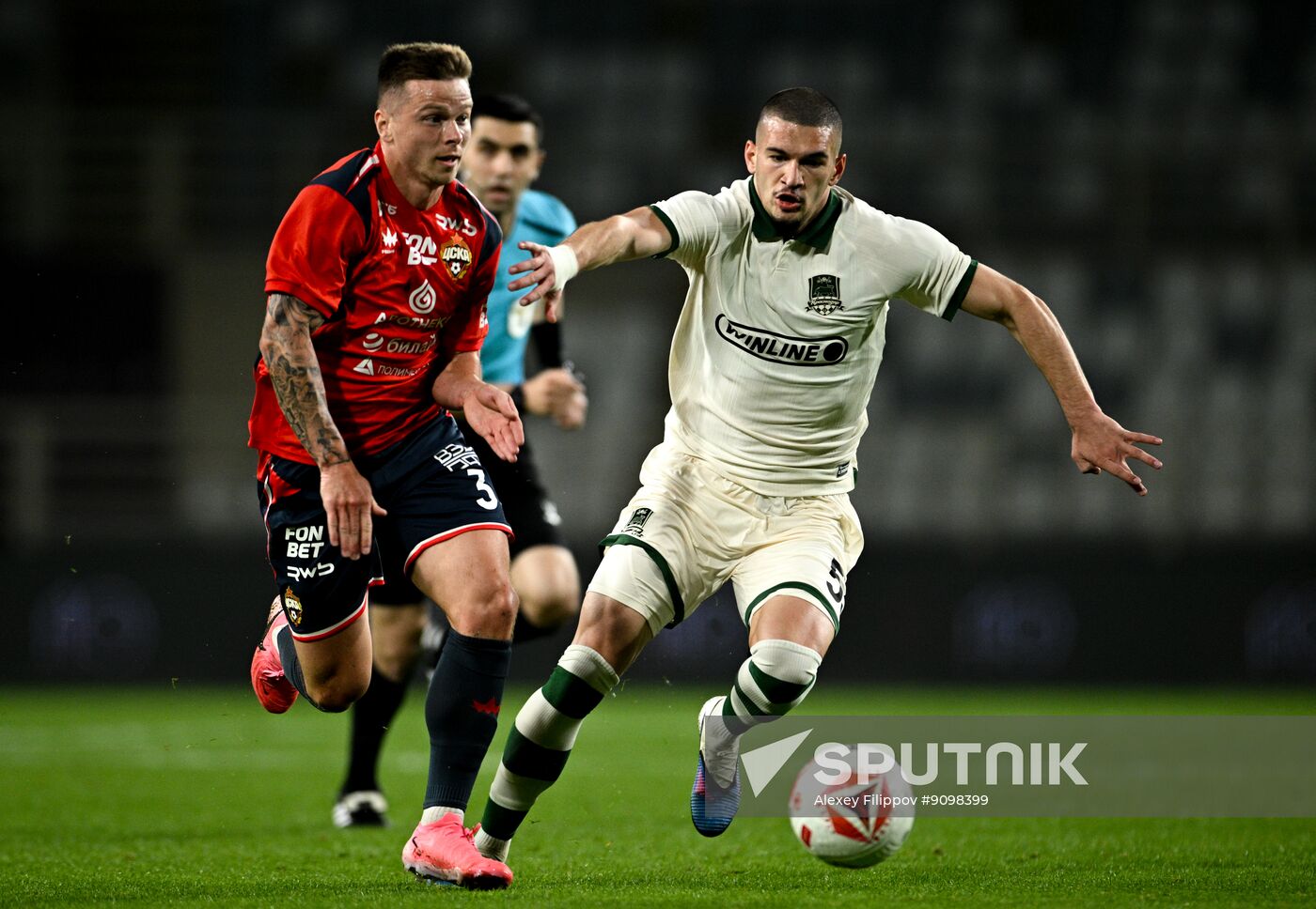 UAE Soccer Premier-League Winter Cup CSKA - Krasnodar