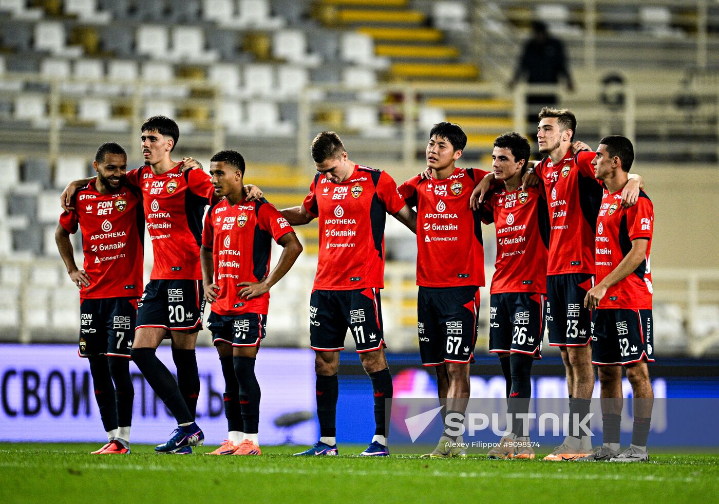 UAE Soccer Premier-League Winter Cup CSKA - Krasnodar