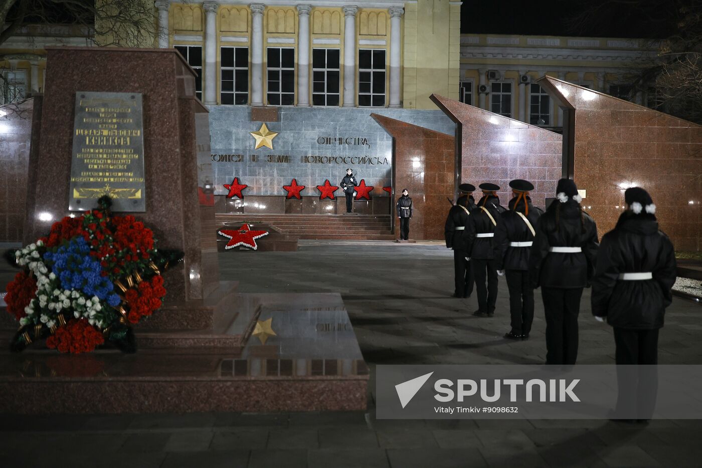 Russia WWII Malaya Zemlya Landing Anniversary