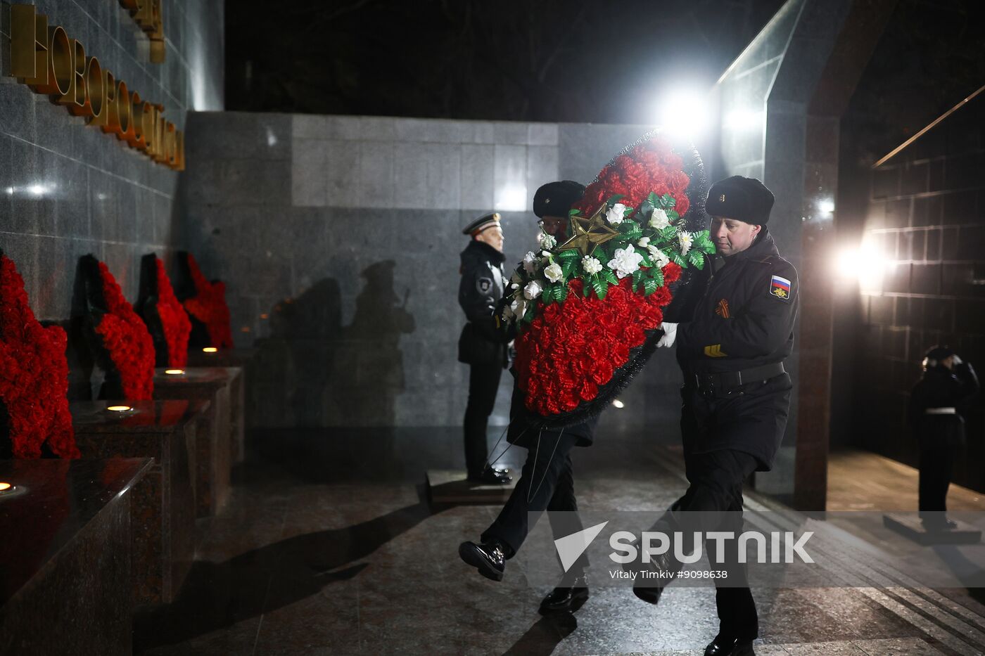 Russia WWII Malaya Zemlya Landing Anniversary