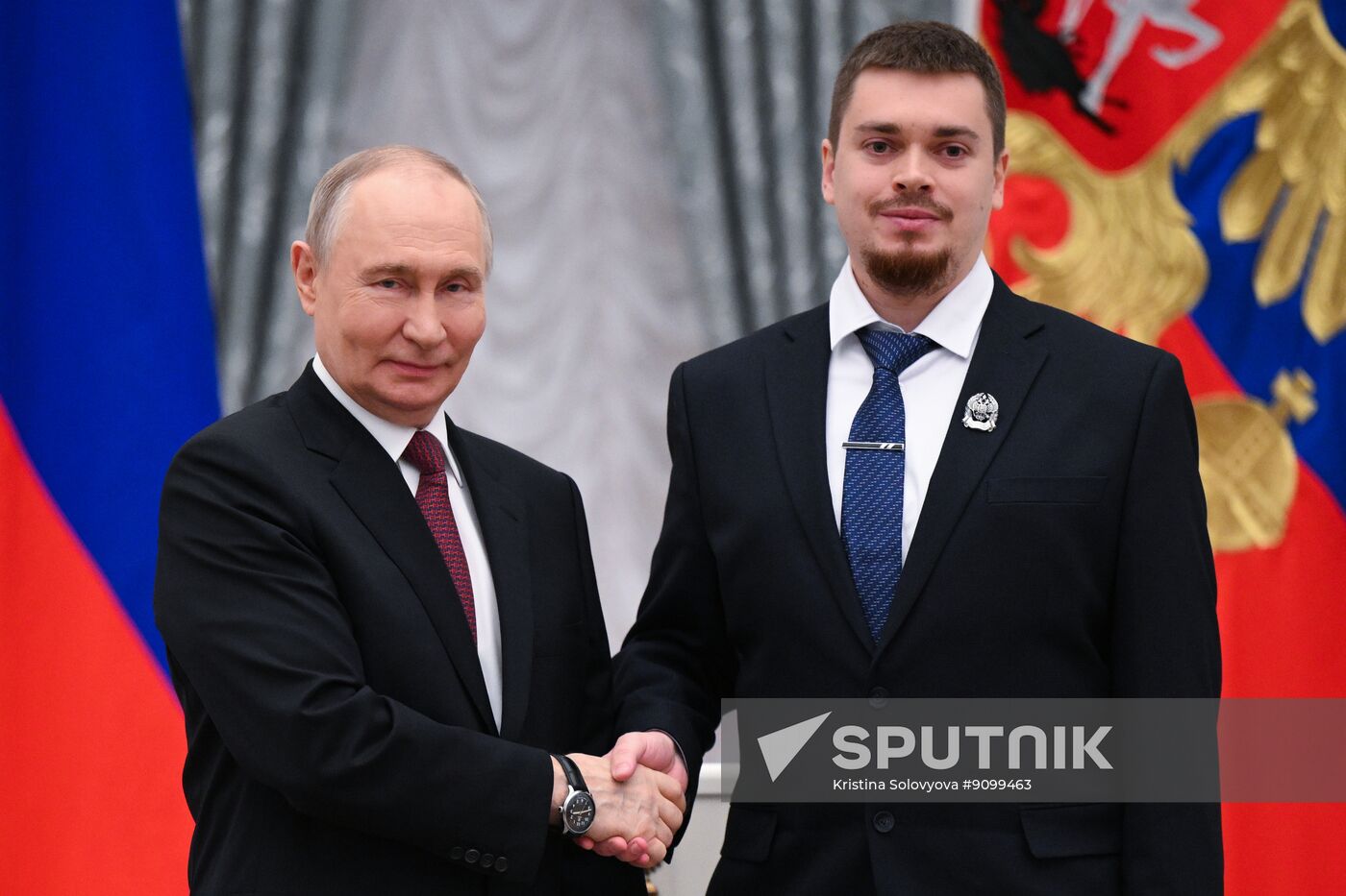 Russia Putin Young Scientists Prize