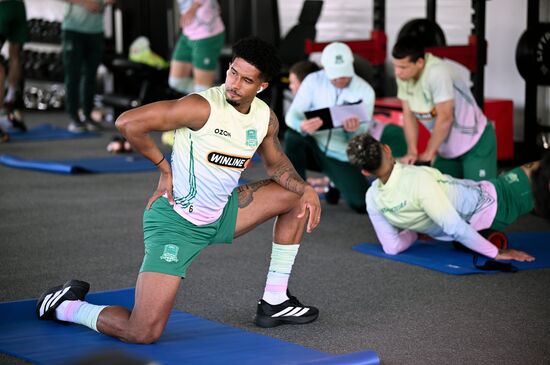 UAE Soccer Premier-League Winter Cup Krasnodar Training