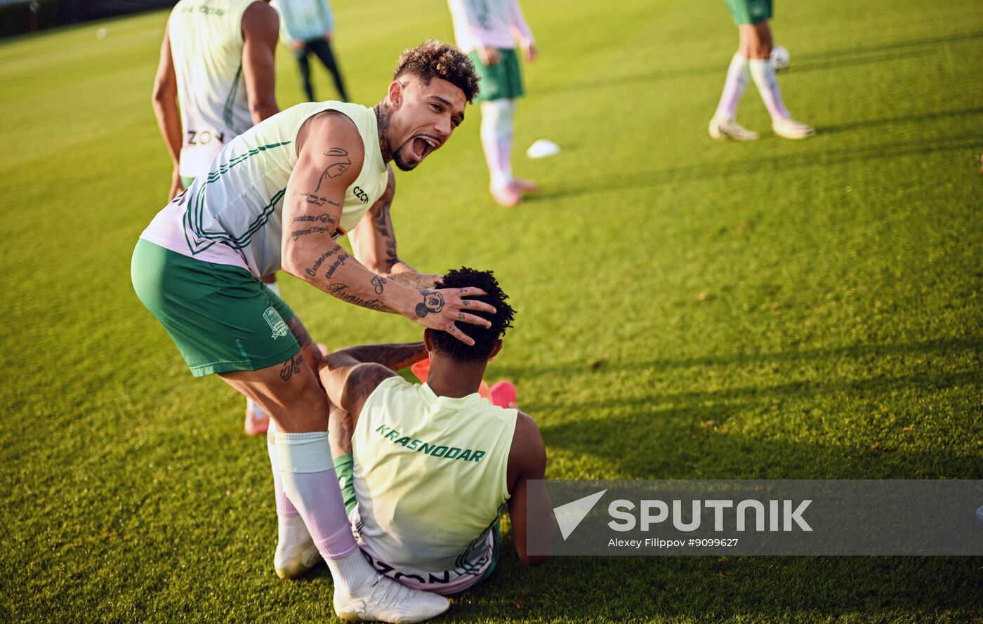 UAE Soccer Premier-League Winter Cup Krasnodar Training