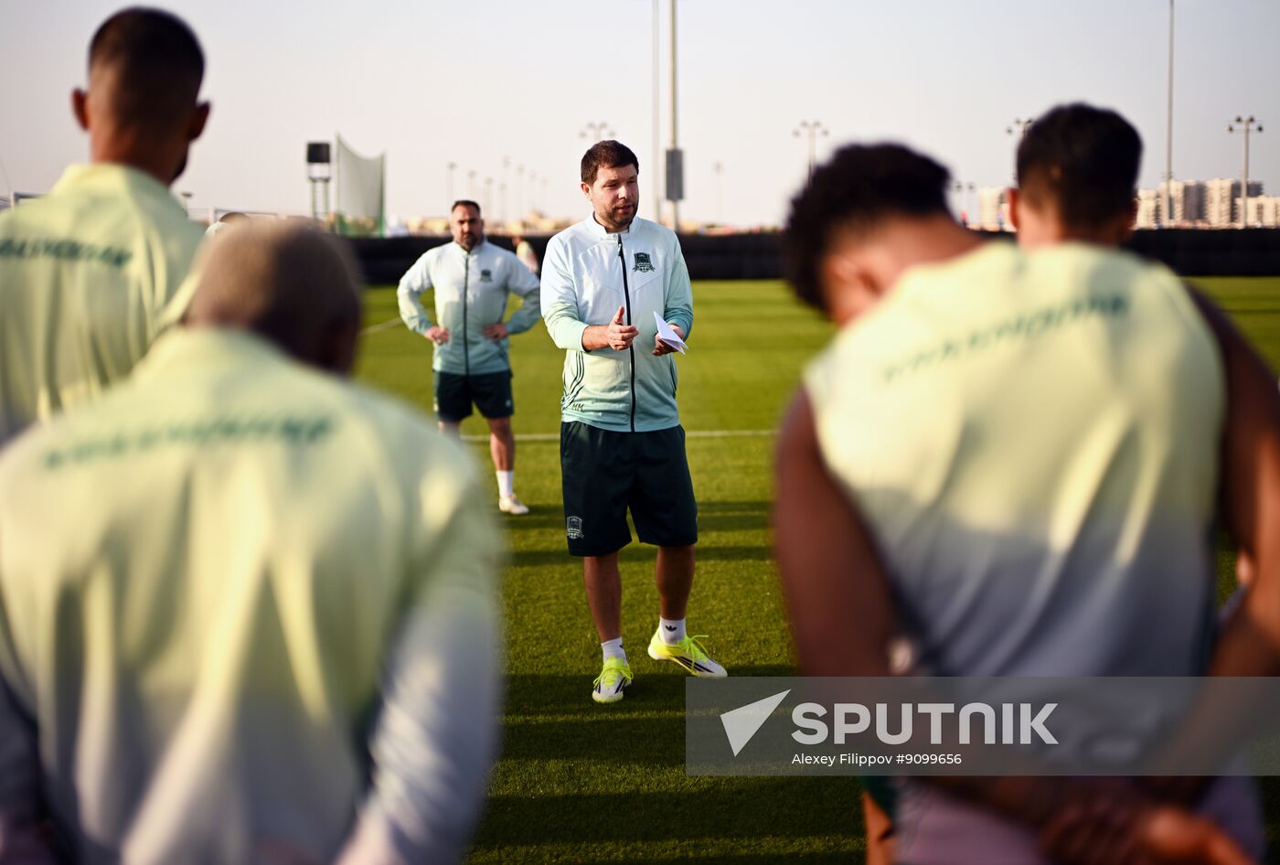 UAE Soccer Premier-League Winter Cup Krasnodar Training