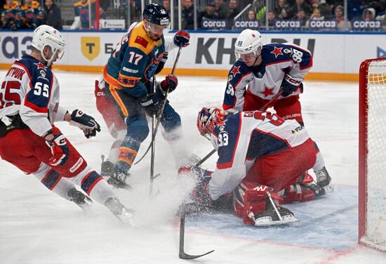 Russia Ice Hockey Kontinental League Dragons - CSKA