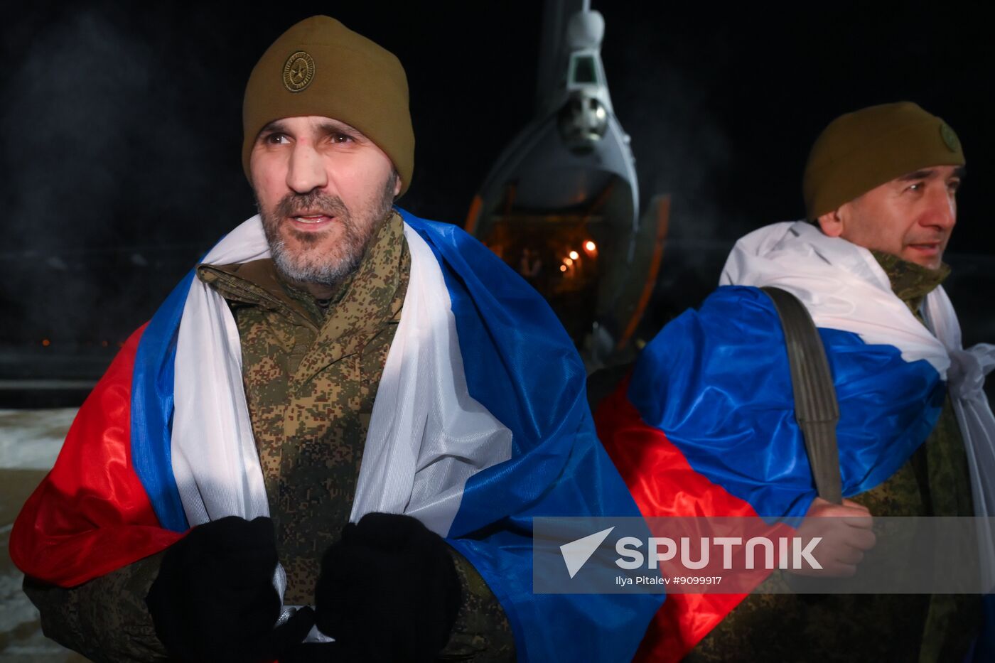 Russia Ukraine Military Operation POWs Exchange