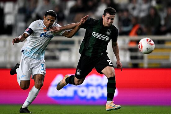 UAE Soccer Premier-League Winter Cup Krasnodar - Zenit