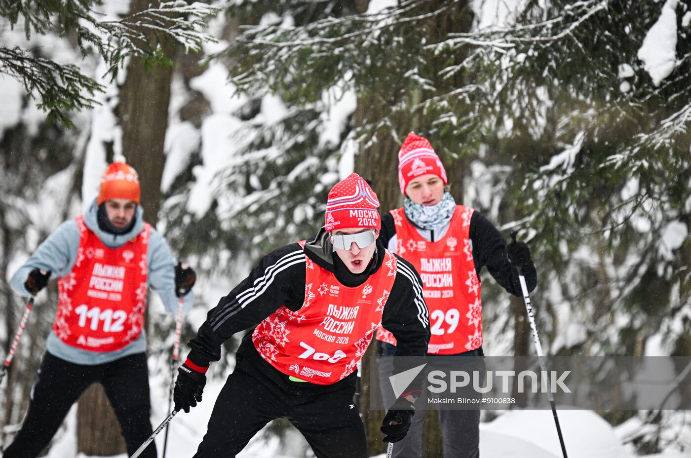 Russia Mass Ski Race