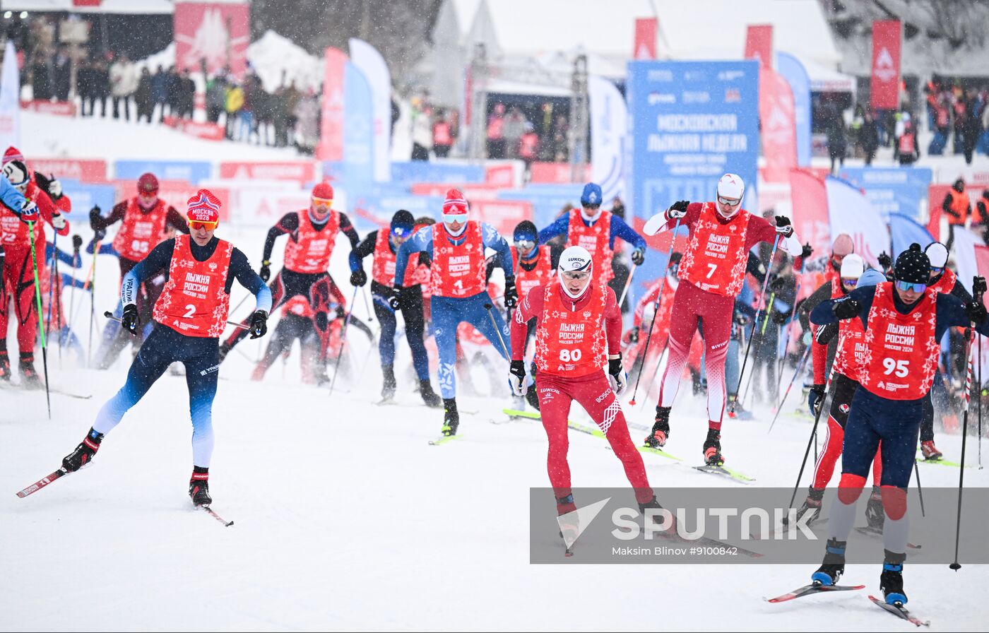 Russia Mass Ski Race