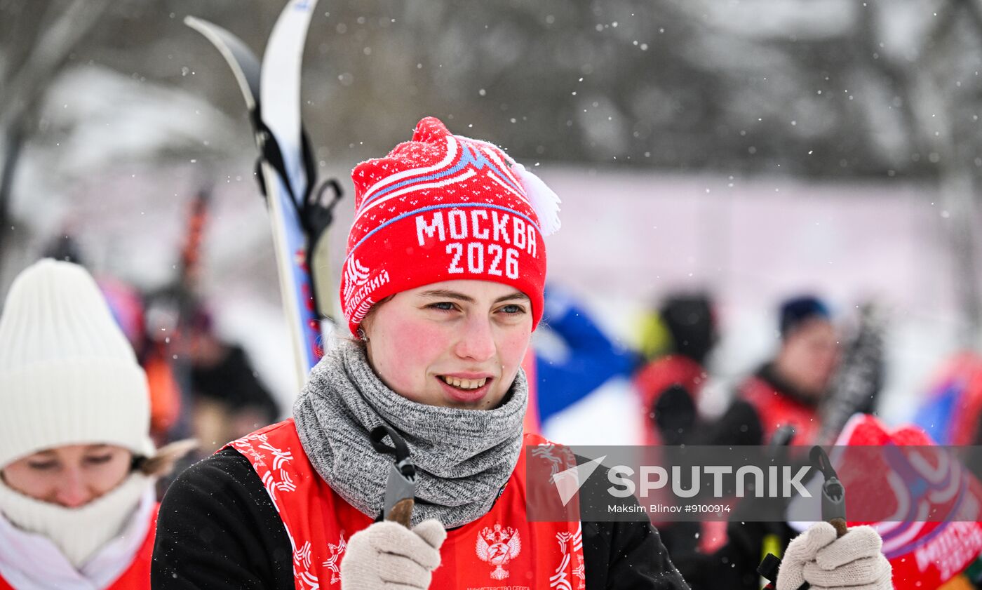 Russia Mass Ski Race