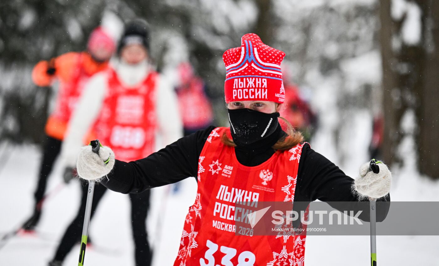 Russia Mass Ski Race