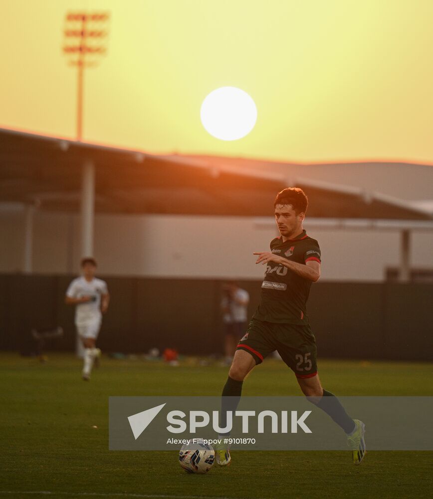UAE Soccer Friendly Lokomotiov - Yelimay