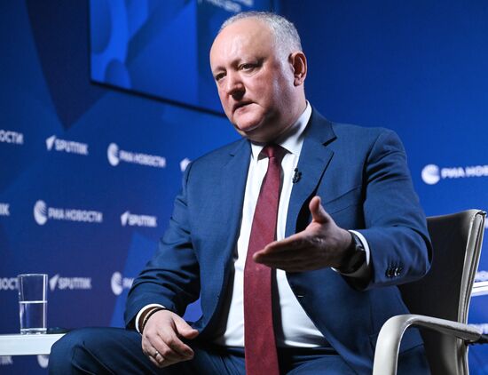 Russia Former Moldovan President Interview