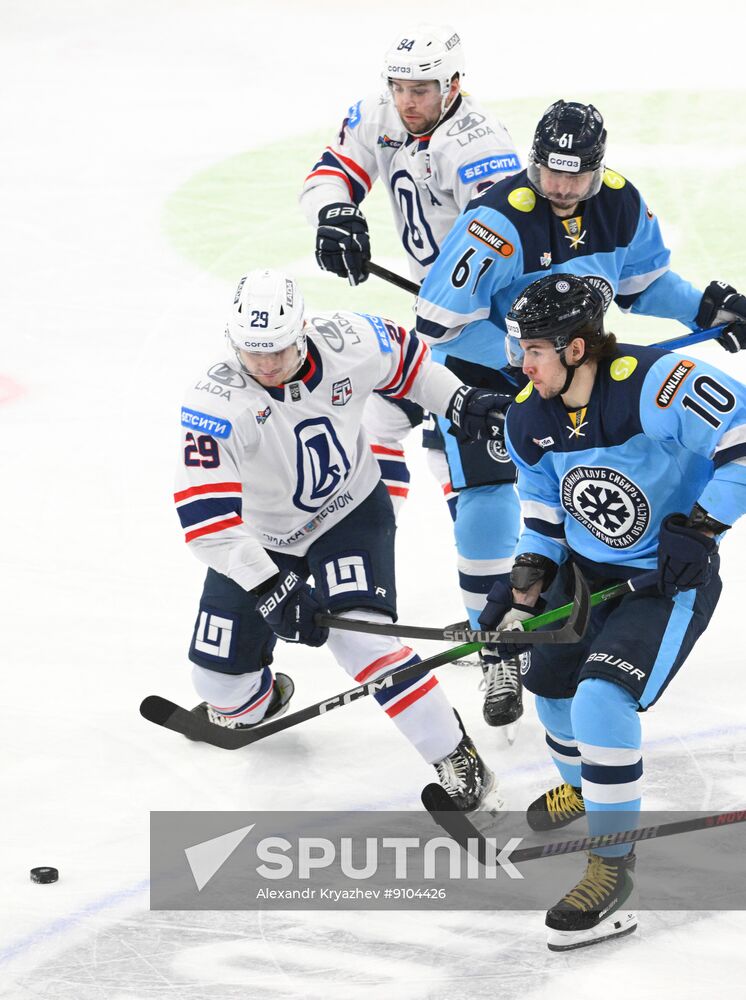 Russia Ice Hockey Kontinental League Sibir - Lada