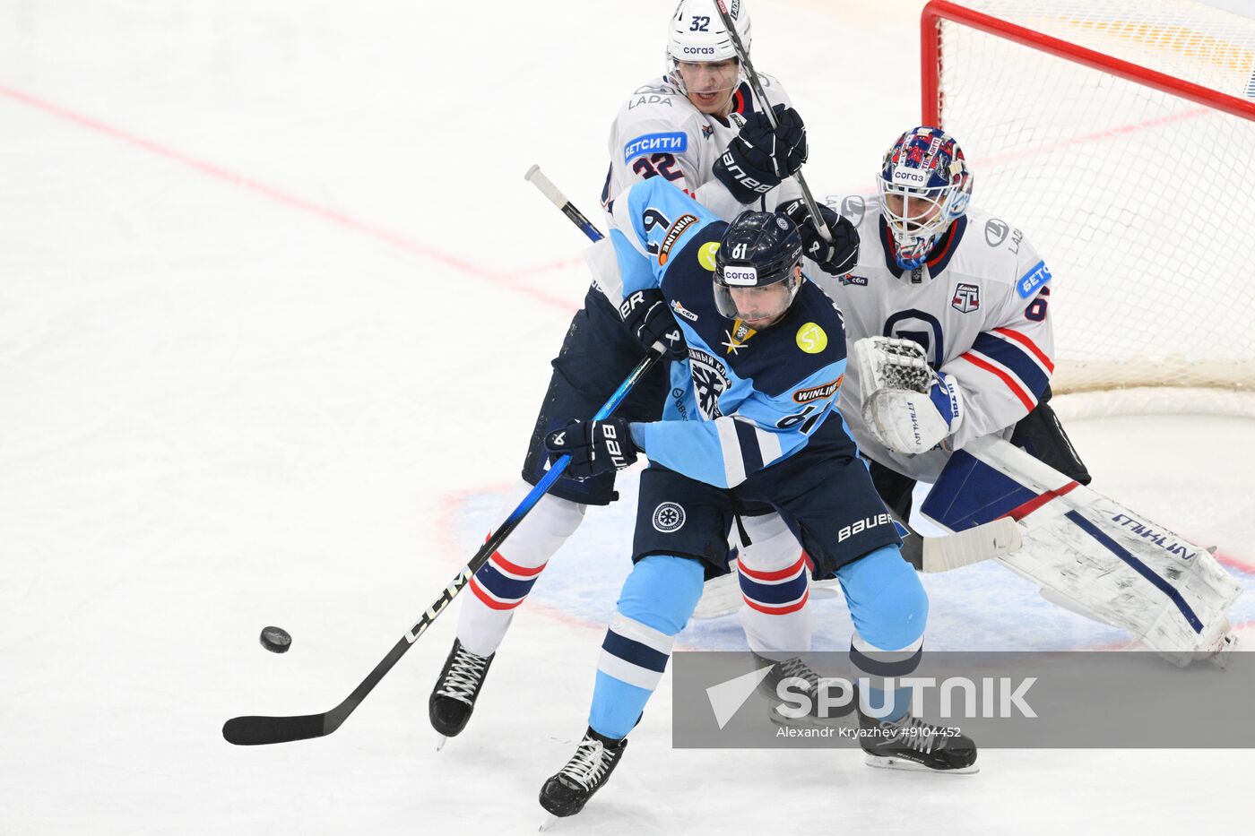 Russia Ice Hockey Kontinental League Sibir - Lada