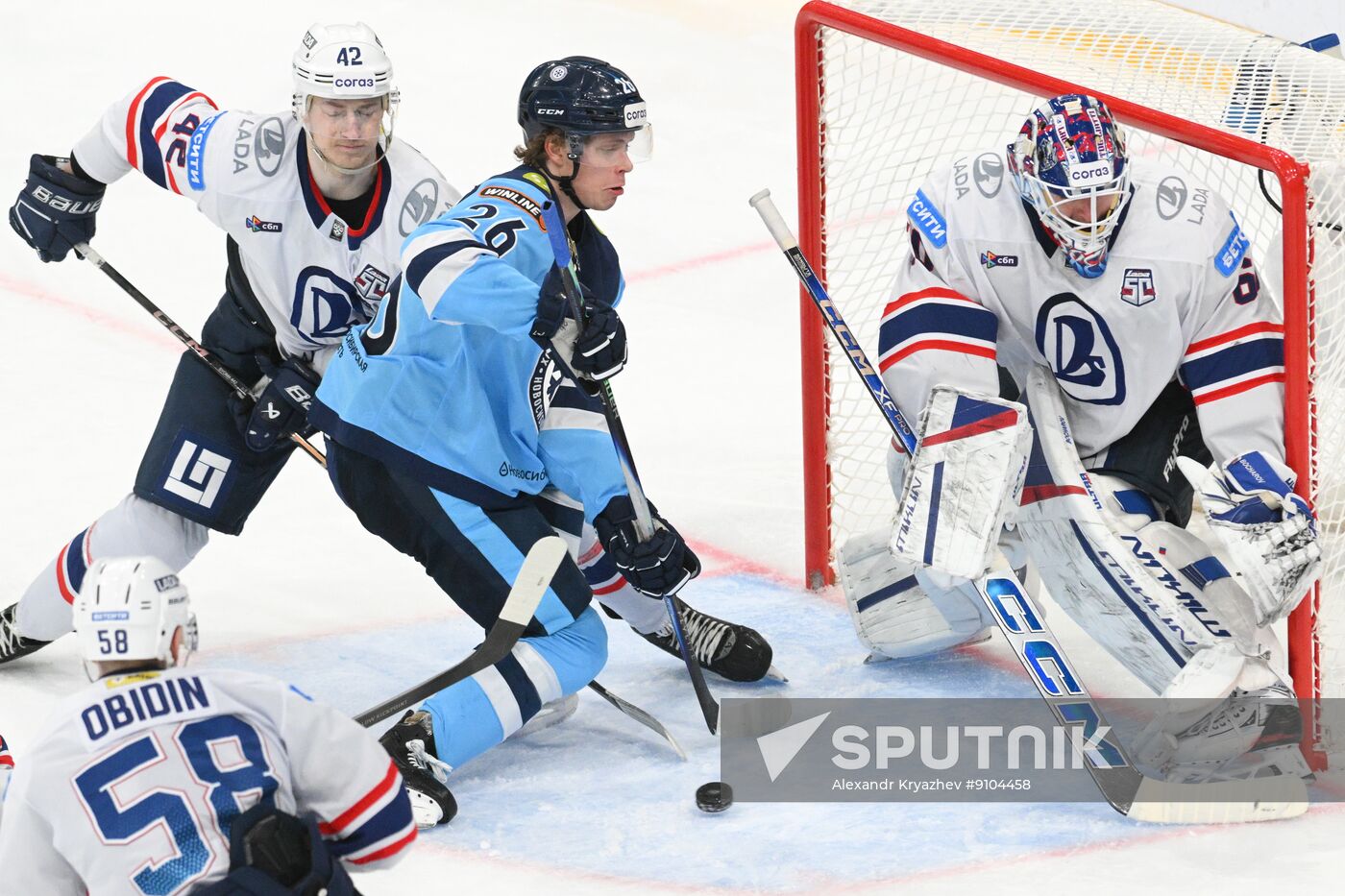 Russia Ice Hockey Kontinental League Sibir - Lada