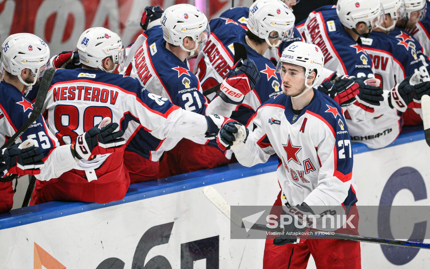 Russia Ice Hockey Kontinental League Spartak - CSKA