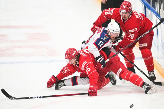 Russia Ice Hockey Kontinental League Spartak - CSKA
