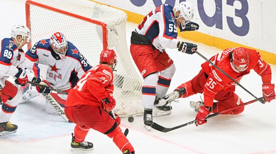 Russia Ice Hockey Kontinental League Spartak - CSKA