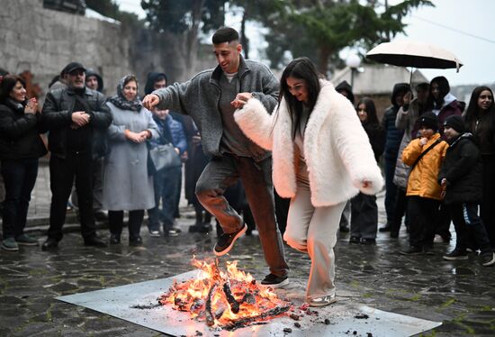 Russian Armenian Trndez Feast