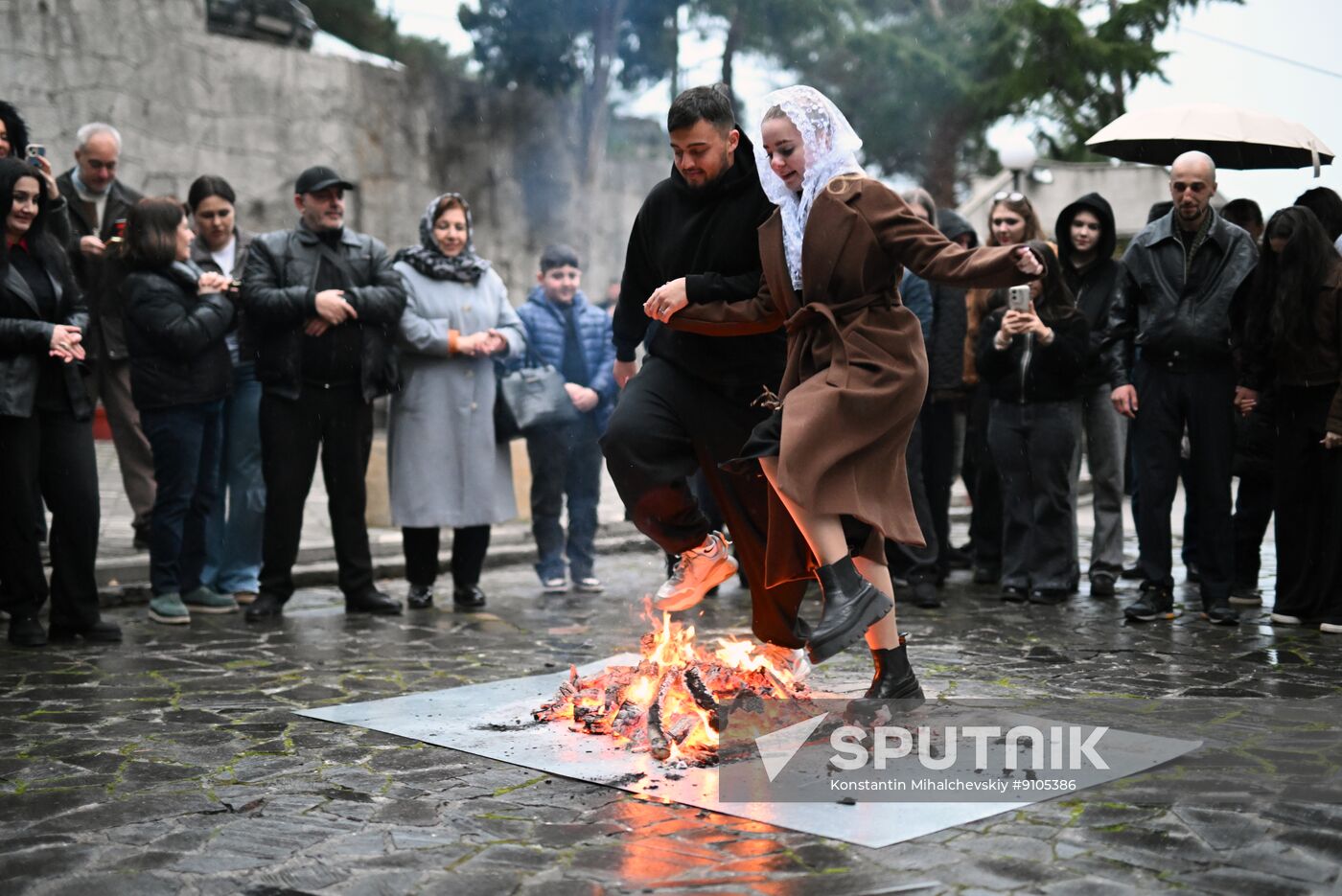 Russian Armenian Trndez Feast