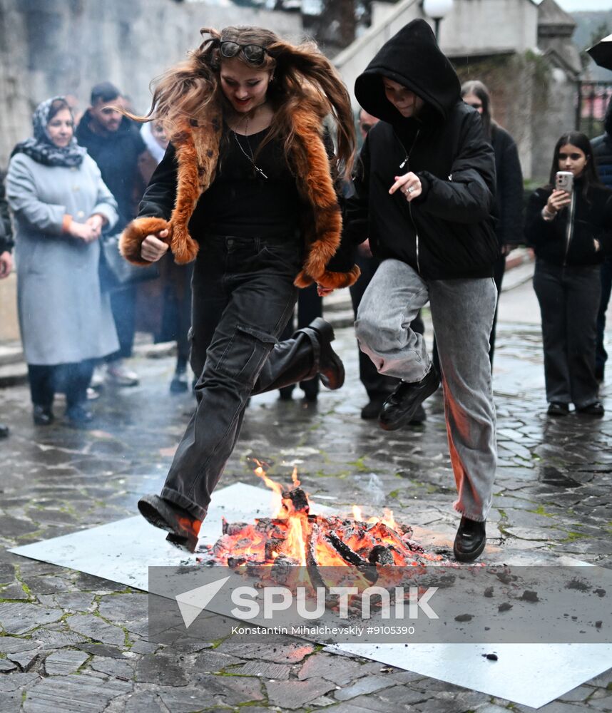 Russian Armenian Trndez Feast