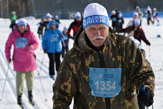 Russia Mass Ski Race