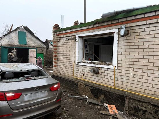 Russia Ukraine Military Operation LPR Drone Attack