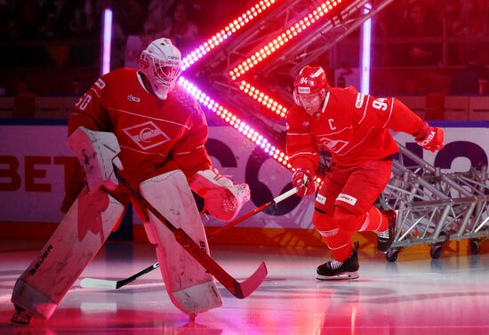 Russia Ice Hockey Kontinental League Spartak - Dinamo