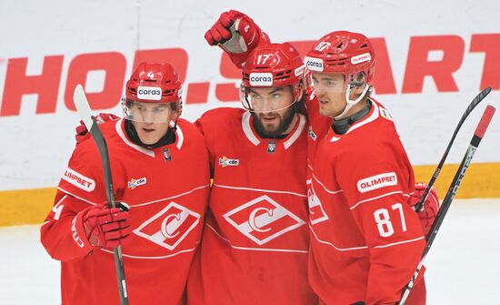 Russia Ice Hockey Kontinental League Spartak - Dinamo