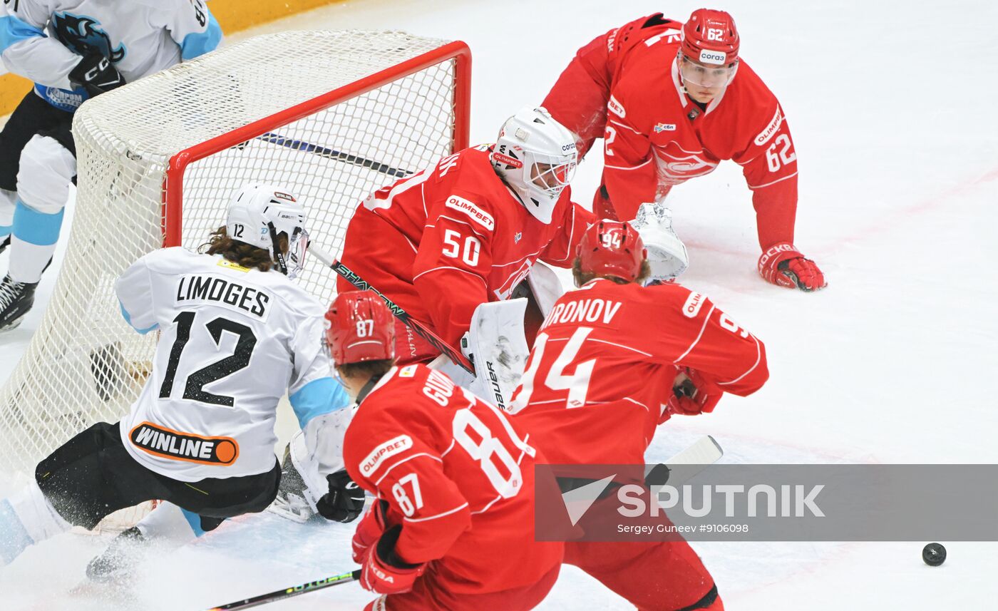 Russia Ice Hockey Kontinental League Spartak - Dinamo